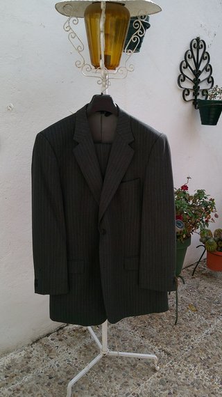 Traje de Caballero Gris