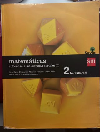 Matemáticas aplicadas a las ciencias sociales I...