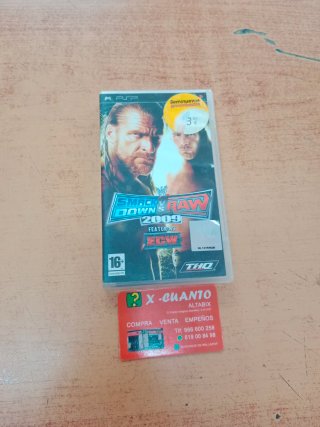 JUEGO PSP WWE SMACKDOWN VS RAW 2009