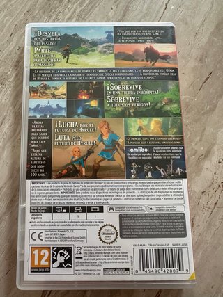 Zelda Breath of the Wild Nintendo Switch