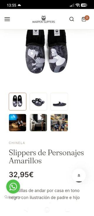 Zapatillas Los Simpson Bart y Homer