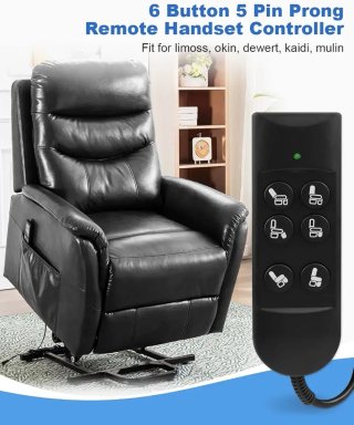Mando sillón relax 6 botones 5 pines