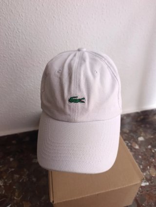 Gorra Lacoste Blanca