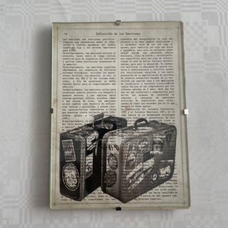 Cuadro Maletas 13x18cm