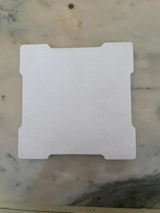 Tapa Rejilla Desagüe Plato de Ducha Blanca