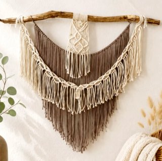 Tapiz de Macramé Artesanal
