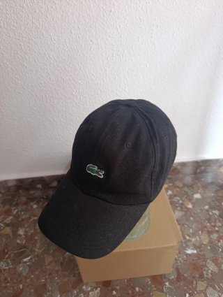 Gorra Lacoste Negra