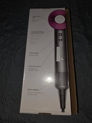 Secador de Pelo con Ajustes de Temperatura