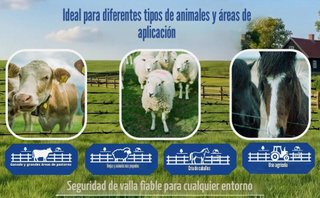 Electrificador solar JWS para cercas eléctricas