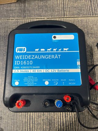 Electrificador solar JWS para cercas eléctricas