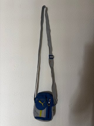 Bolso Bandolera Puma Azul y Gris