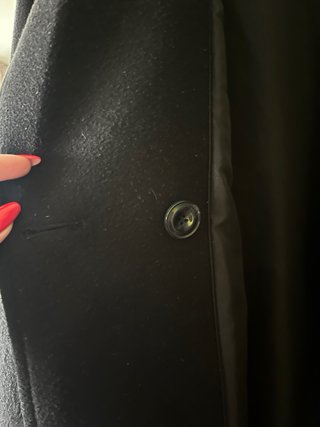 Cappotto lungo Bershka nero