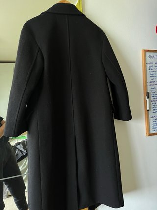 Cappotto lungo Bershka nero