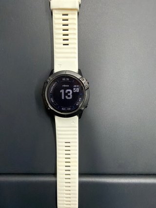 Garmin Fenix 6X Pro Solar Negro/Blanco