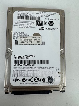 Disco Duro Fujitsu 2.5 160GB HDD