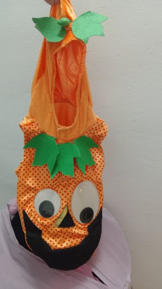 Disfraz Calabaza Infantil con Capucha