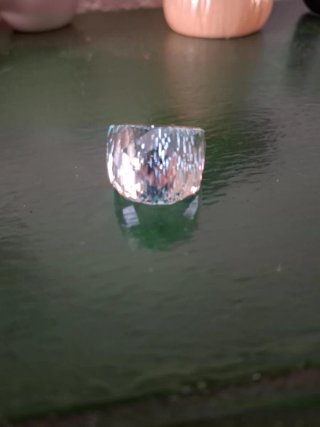Anillo Swarovski Nirvana Azul Talla 55