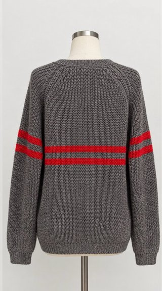 Jersey de Punto Green Coast Gris