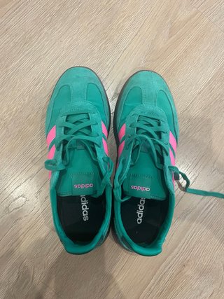 Zapatillas Adidas Mujer Verde y Rosa