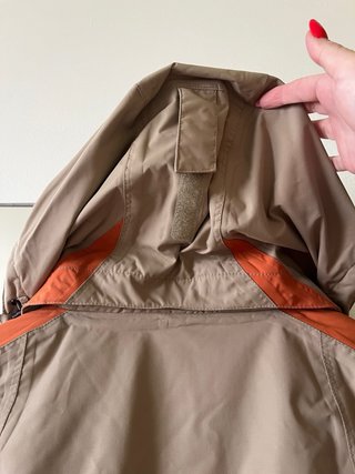 Giacca sci Quechua uomo beige/arancione