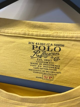 Maglia Polo Ralph Lauren Gialla