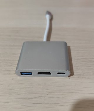 Adaptador USB-C 3 en 1