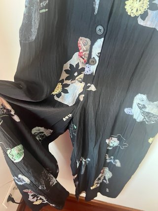 Mono Bimba y Lola Negro Estampado