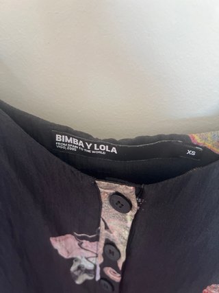 Mono Bimba y Lola Negro Estampado