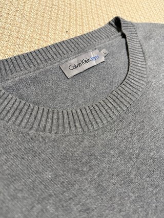 Jersey Calvin Klein Algodón Gris