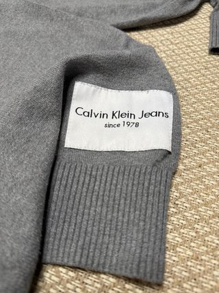 Jersey Calvin Klein Algodón Gris