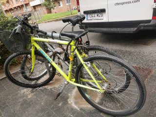 Bicicleta Montaña Mountain Bike Amarilla