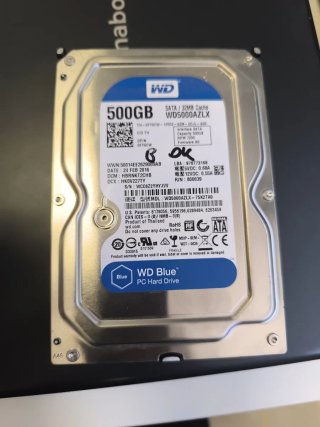 Disco Duro WD 500GB SATA WD5000AZLX