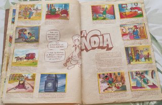 Álbum de cromos La vuelta al mundo de Willy Fog