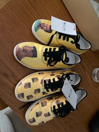 Zapatillas estampado africano 2 pares