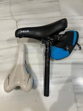 Bicicleta Orbea con suspensión delantera