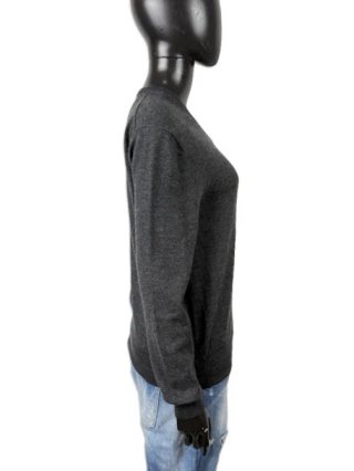 Ralph Lauren Maglione Donna M Lana Merino Grigio
