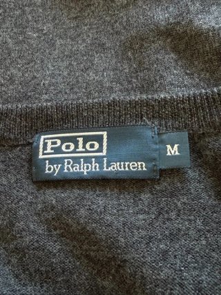Ralph Lauren Maglione Donna M Lana Merino Grigio