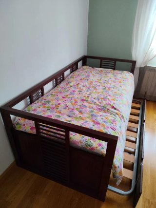 Cama nido Banak ,dos camas de 90x190 Desmontable