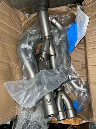 Sistema de escape para moto