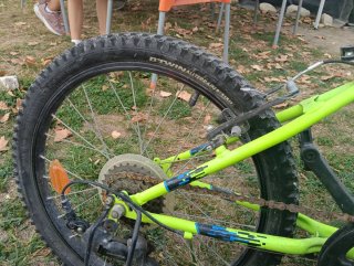 Bicicleta Infantil Rockrider Verde
