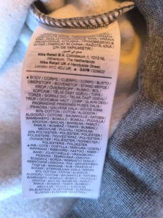 Sudadera Jordan Gris