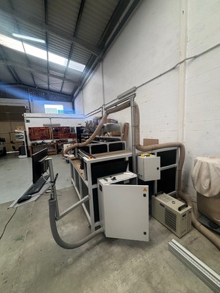 Fresadora CNC para Madera y aspiracion de 2 sacos