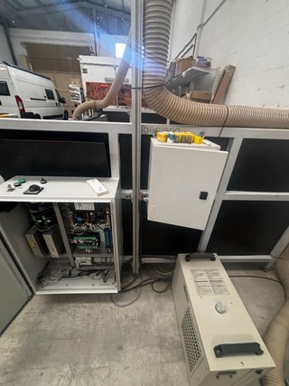 Fresadora CNC para Madera y aspiracion de 2 sacos
