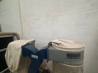 Fresadora CNC para Madera y aspiracion de 2 sacos
