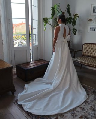 Vestido de Novia Rosa Clará 2026.