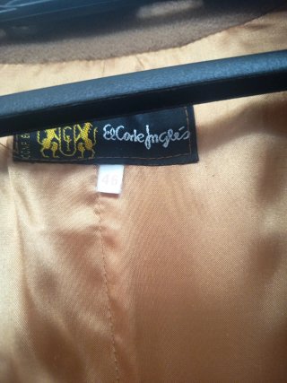 Abrigo Color Crema