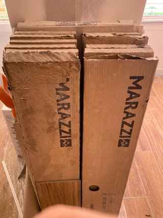 Suelo porcelánico imitación madera
