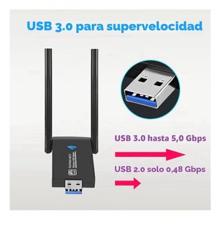 Adaptador WiFi USB Dual Band