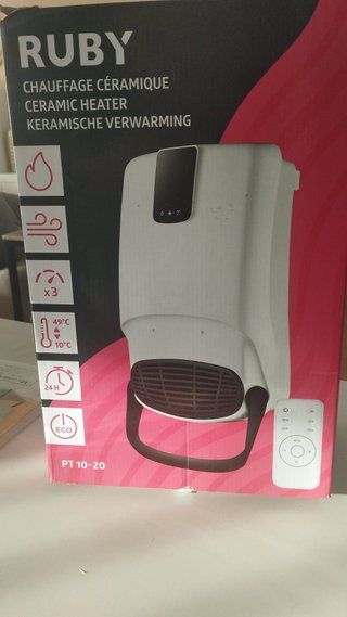 Calefactor Cerámico Ruby PT10-20