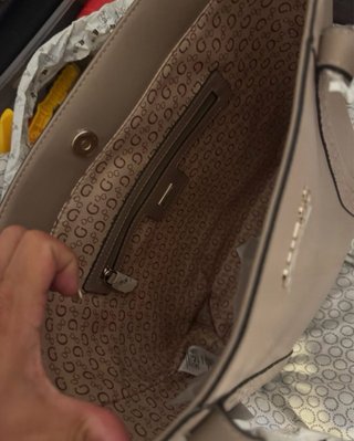 Bolso Guess Tote Beige Nuevo Original